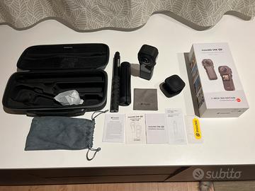 Insta360 ONE RS 1-Inch 360 + sd 128 e case
