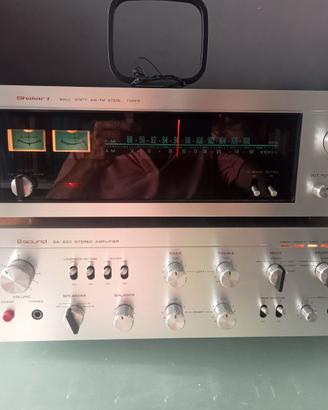 Amplificatore Sound SA-820 + tuner