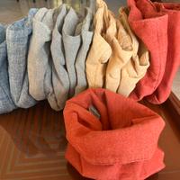 Cestino portapane in tessuto