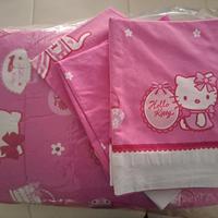trapunta e lenzuola 1 piazza di Hello Kitty  