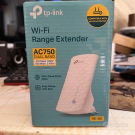 TP-LINK RIPETITORE RE200 AC750 WIFI EXTENDER