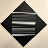 Ennio Finzi acrilico su tela cm 60x60