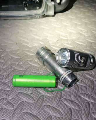 torce diving video lights