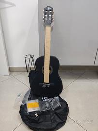 chitarra acustica junior per allenamento completa 