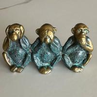 Scimmiette in ottone