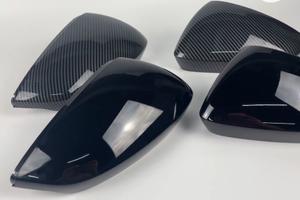 Calotte specchietti AUDI satinato nero carbonio