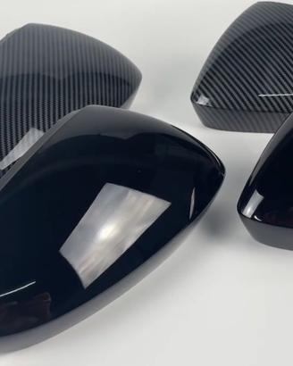 Calotte specchietti AUDI satinato nero carbonio