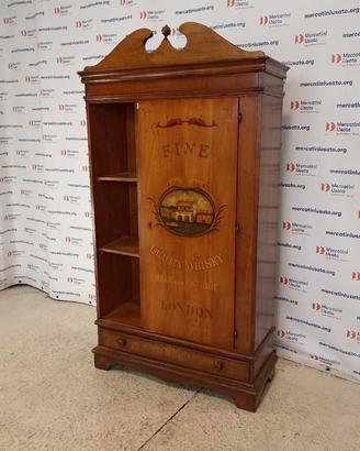 Mobile Bar Vintage in legno massello