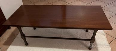 Tavolino basso da soggiorno in legno