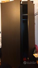 armadio appendiabiti nero