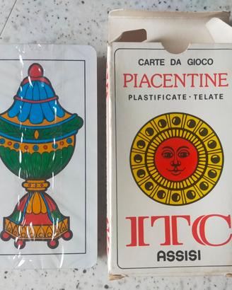 Mazzo di Carte da Gioco Regionali Piacentine ITC