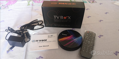 TV Box 4K UHD PQEEL R1 Pro