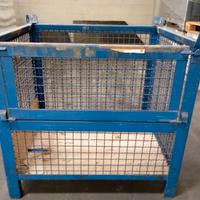 CASSONI RETE METALLICA BLU