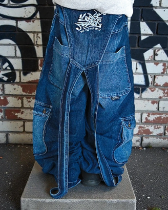Jnco style baggy jeans rare 2000s vintage y2k stre