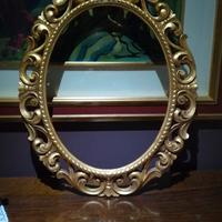 Antica e bella cornice dorata epoca meta' '900