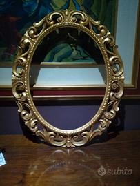 Antica e bella cornice dorata epoca meta' '900