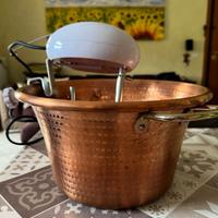 Polentino con pentola in rame