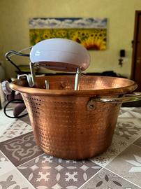 Polentino con pentola in rame