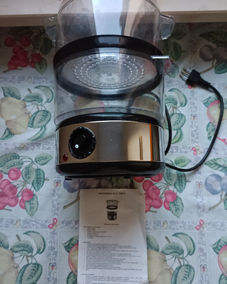 Vaporiera elettrica cottura cibi