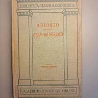 Ariosto Orlando Furioso Sonzogno-Milano