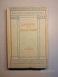 Ariosto Orlando Furioso Sonzogno-Milano
