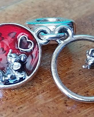 Charm Pandora pendente Disney "Love and kisses"