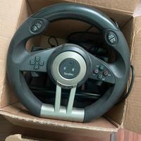Volante e pedali compatibili play station 4