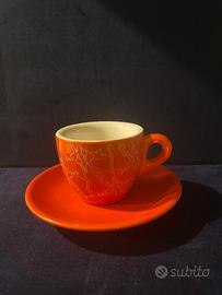 Tazzina con piattino “I colorati  di Bialetti”