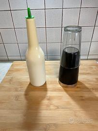 Shaker Boston e bottiglia flair