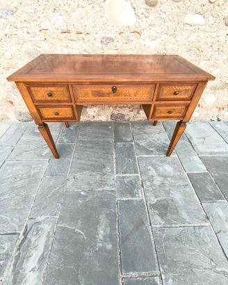 scrivania scrittoio stile luigi xvi vintage 