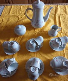 Servizio da caffè in porcellana CP Colditz in GDR