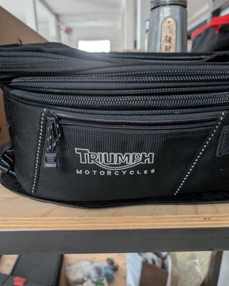 borsa serbatoio Triumph+rialzo manubrio 