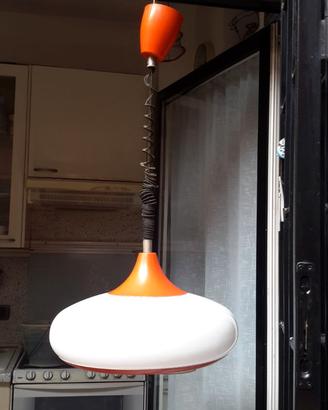 Lampada a sospensione Stilux Milano Space Age 1970