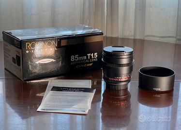 Rokinon 85mm T1.5 VDSLR Cine (Canon EF)