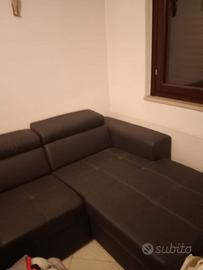 Divano letto con penisola 