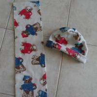 Completo sciarpa e cappello bambino
