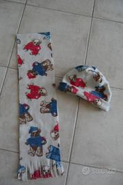 Completo sciarpa e cappello bambino