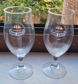2 bicchieri birra Sans Souci