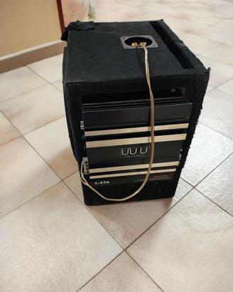 Subwoofer e amplificatore