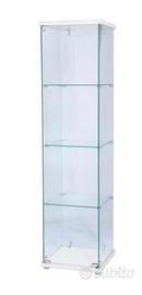 Vetrinette Ikea Deltof Bianca 3 pz - con Kit LED