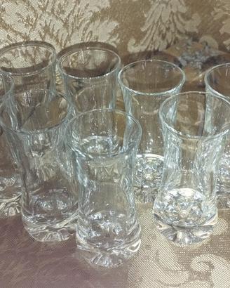 Bicchieri da liquore vintage Bormioli Rocco 8 p.
