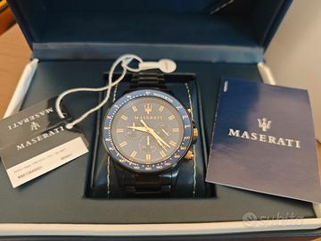 Orologio Maserati Sfida 44mm Blu Grigio