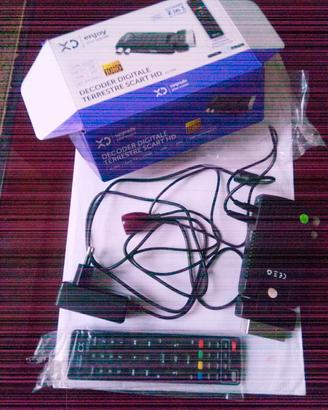 decoder digitale terrestre DVB-T2 nuovo