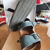 Sandali TIPO Birkenstock blu n°38