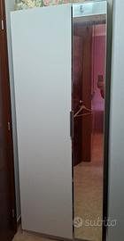 Armadio guardaroba Ikea PAX con anta specchio