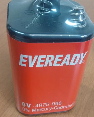 eveready batteria zinco carbone 6v-4r25-996