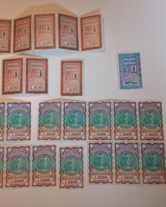 Marche da Bollo in Lire
