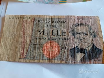 carta moneta italiana
