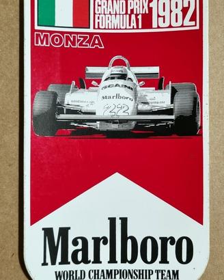 Adesivo Alfa Romeo Marlboro GP Monza 1982