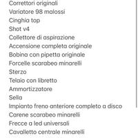 Ricambi minarelli scarabeo aerox phantom ecc
